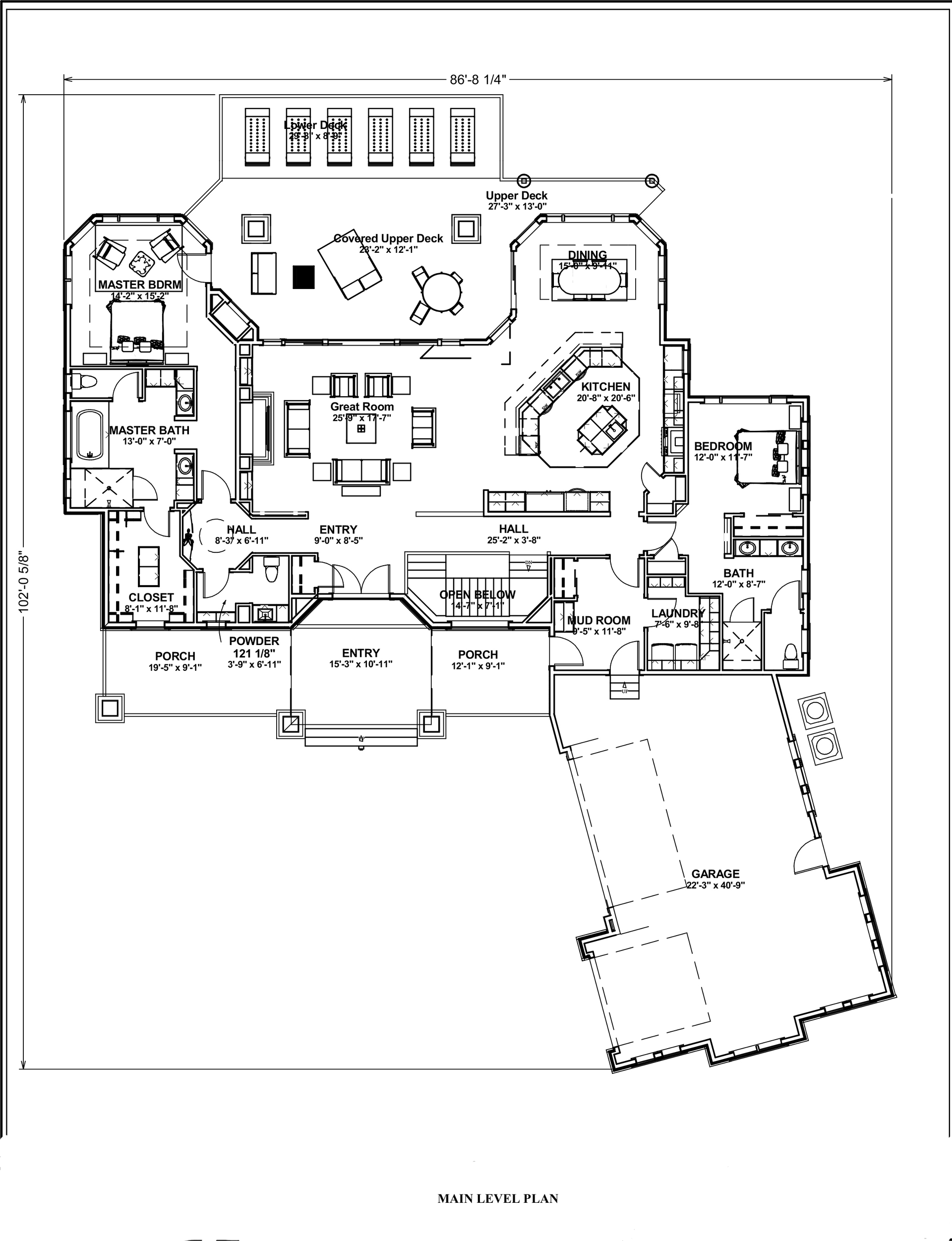 Floor Plan Main Level