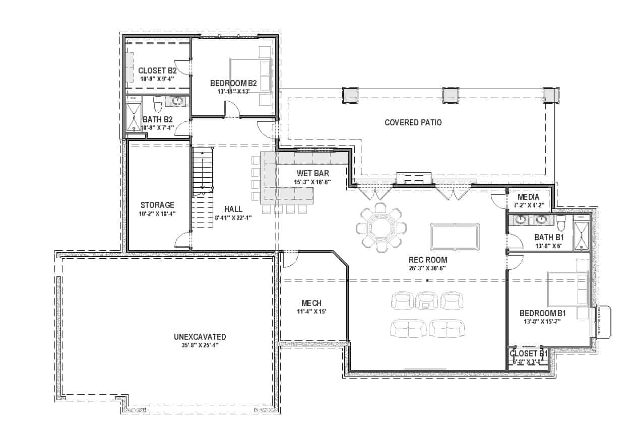 Basement Option Layout