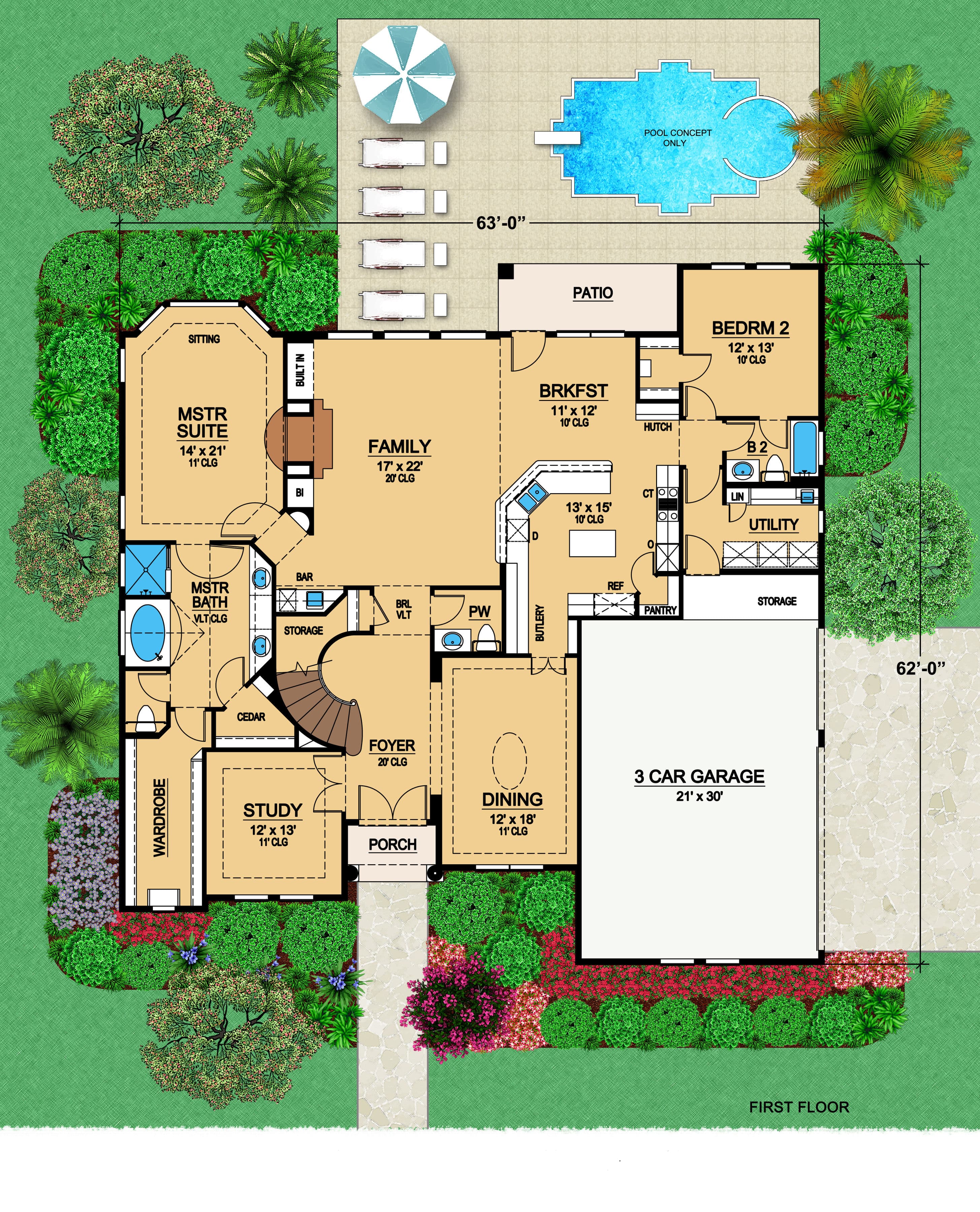 Floor Plan Main Level