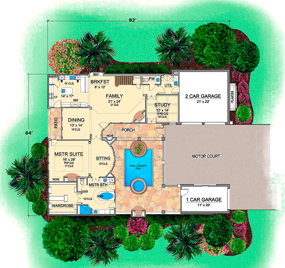 Floor Plan Main Level