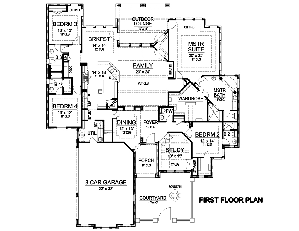 Floor Plan Main Level