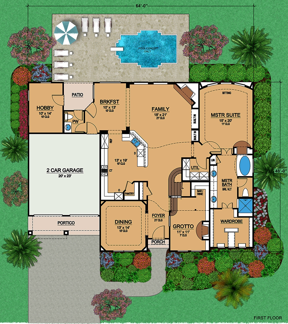 Floor Plan Main Level