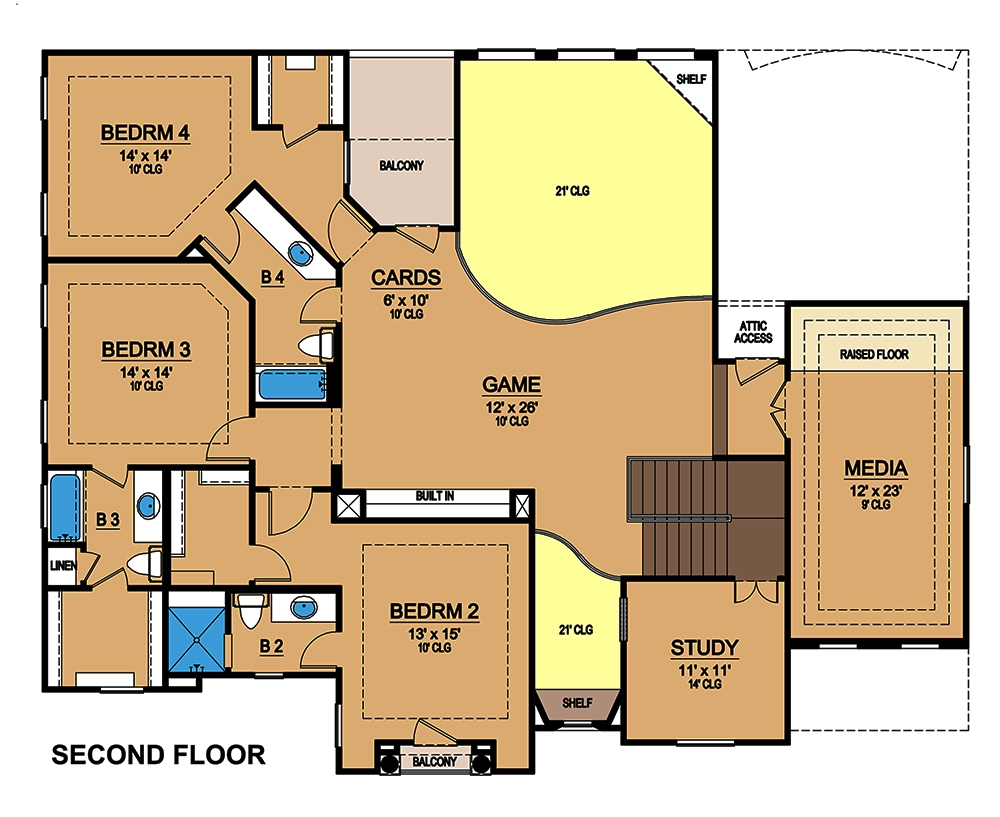 Floor Plan Upper Level