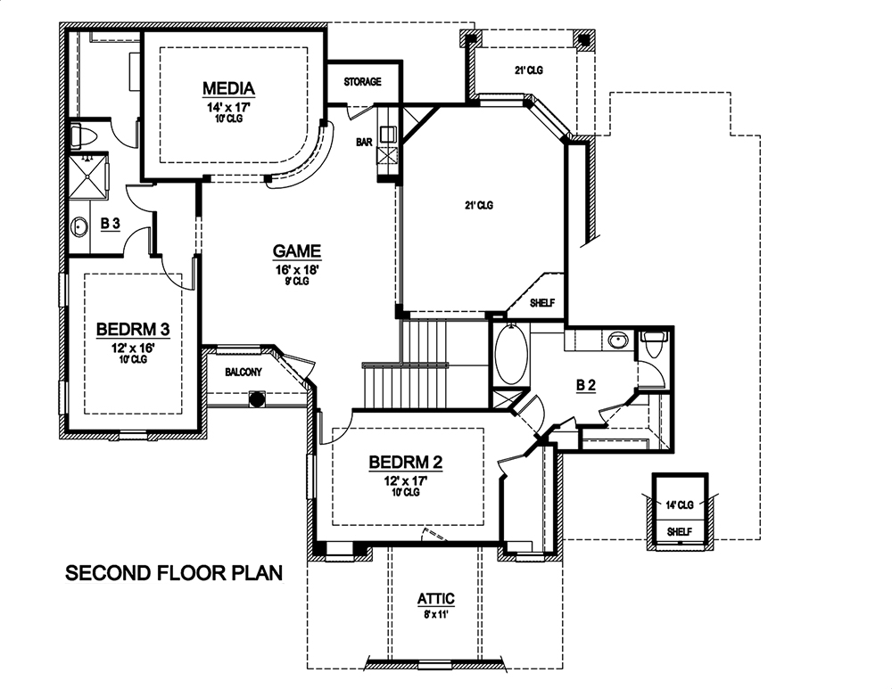 Floor Plan Upper Level
