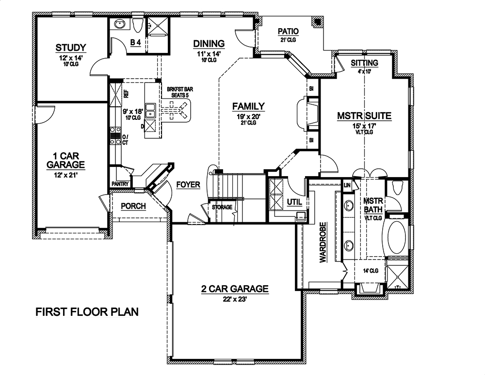 Floor Plan Main Level