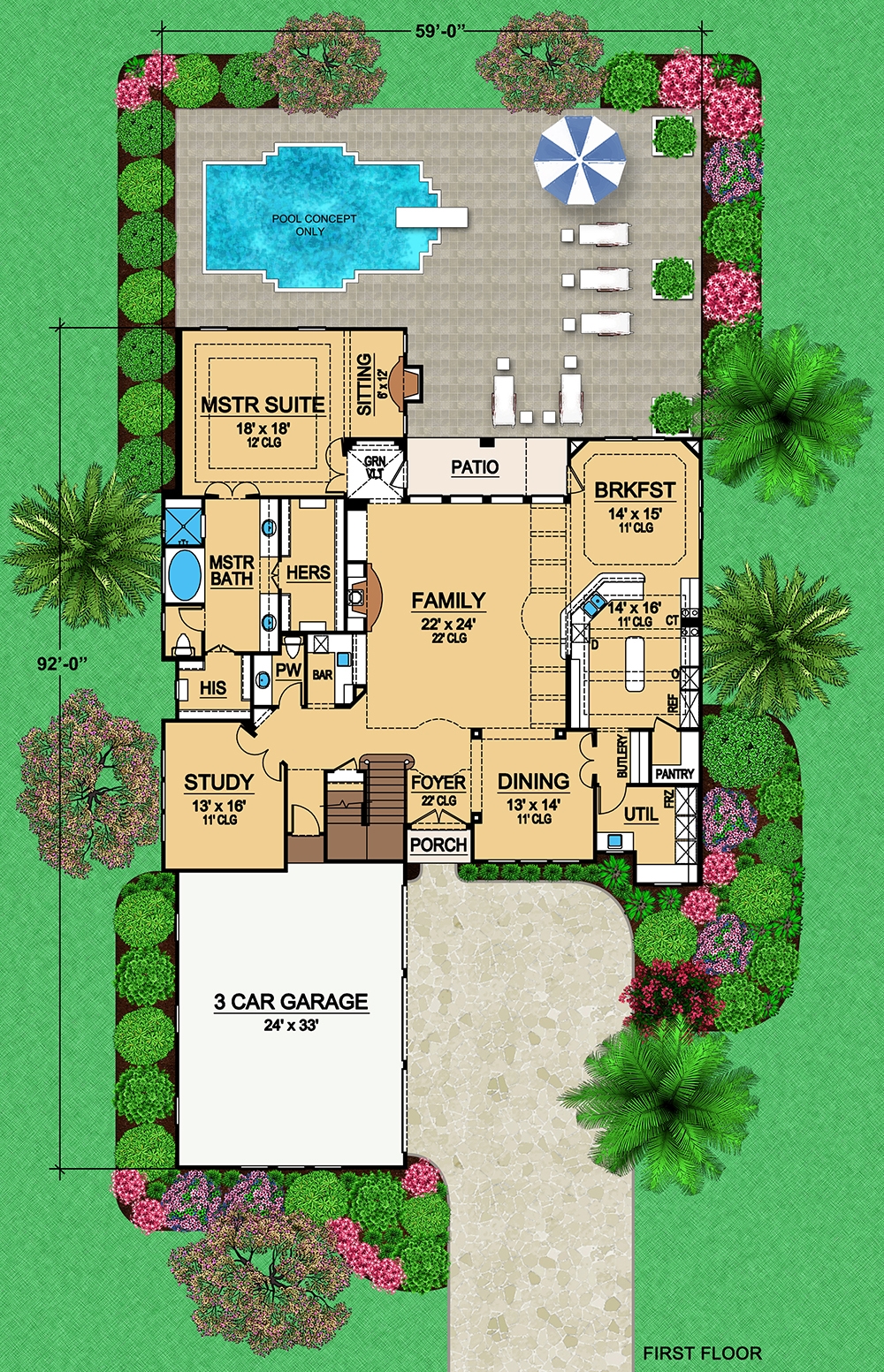 Floor Plan Main Level
