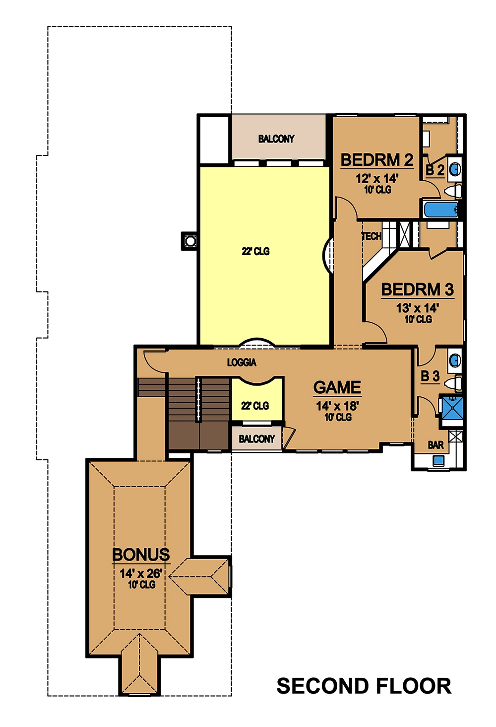 Floor Plan Upper Level