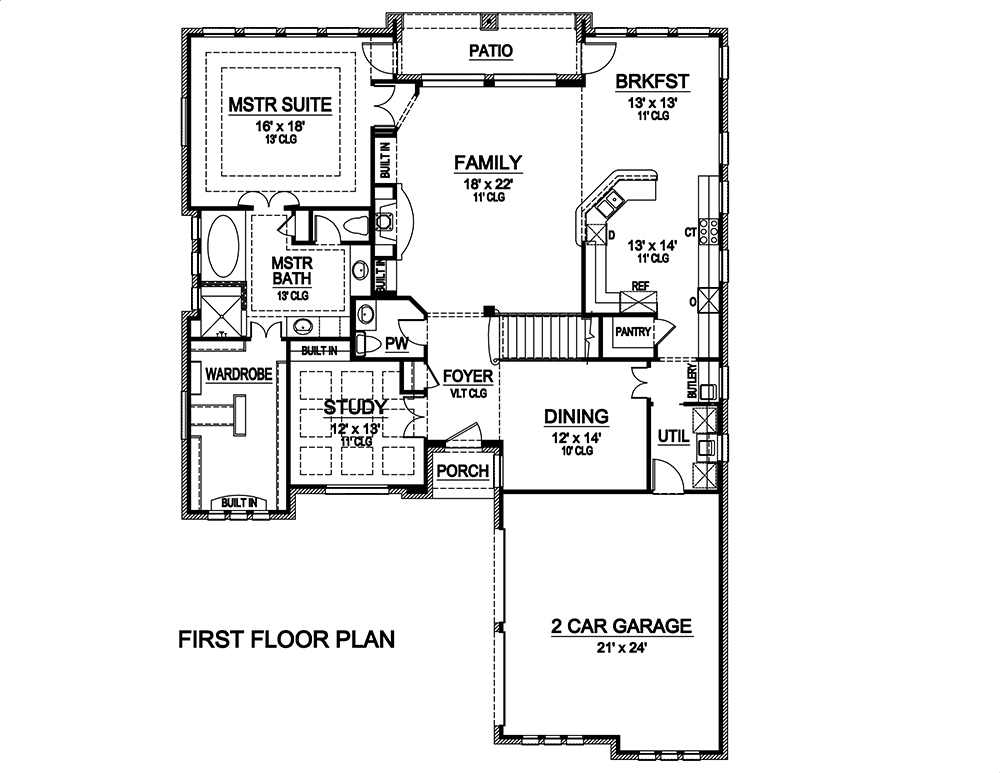 Floor Plan Main Level