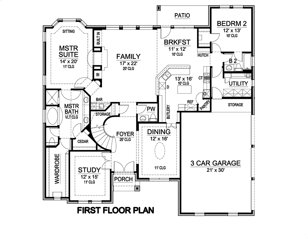 Floor Plan Main Level
