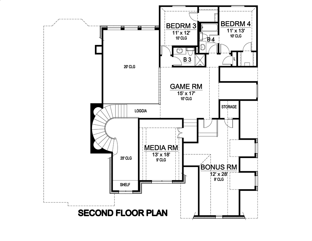 Floor Plan Upper Level