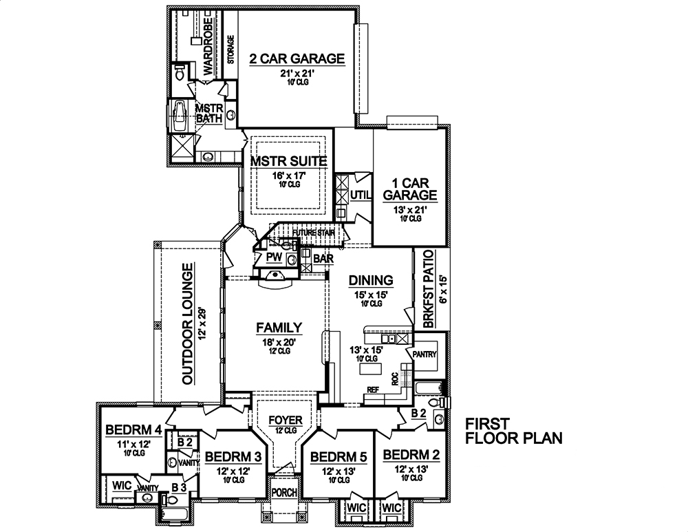 Floor Plan Main Level