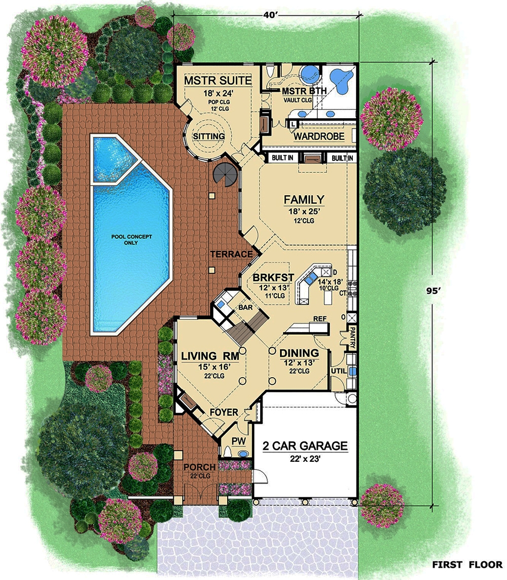 Floor Plan Main Level