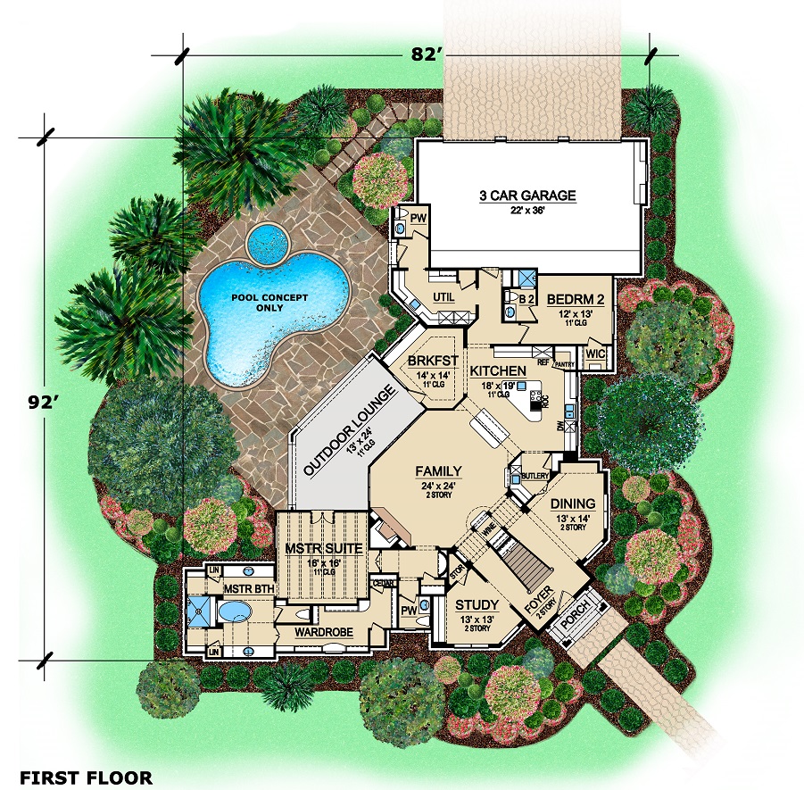 Floor Plan Main Level