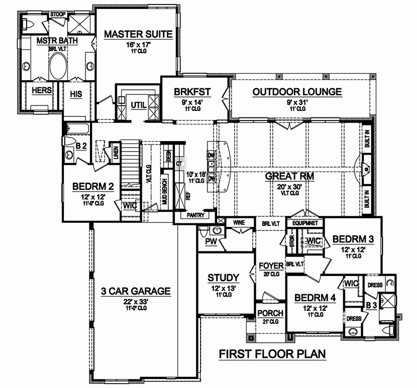 Floor Plan Main Level