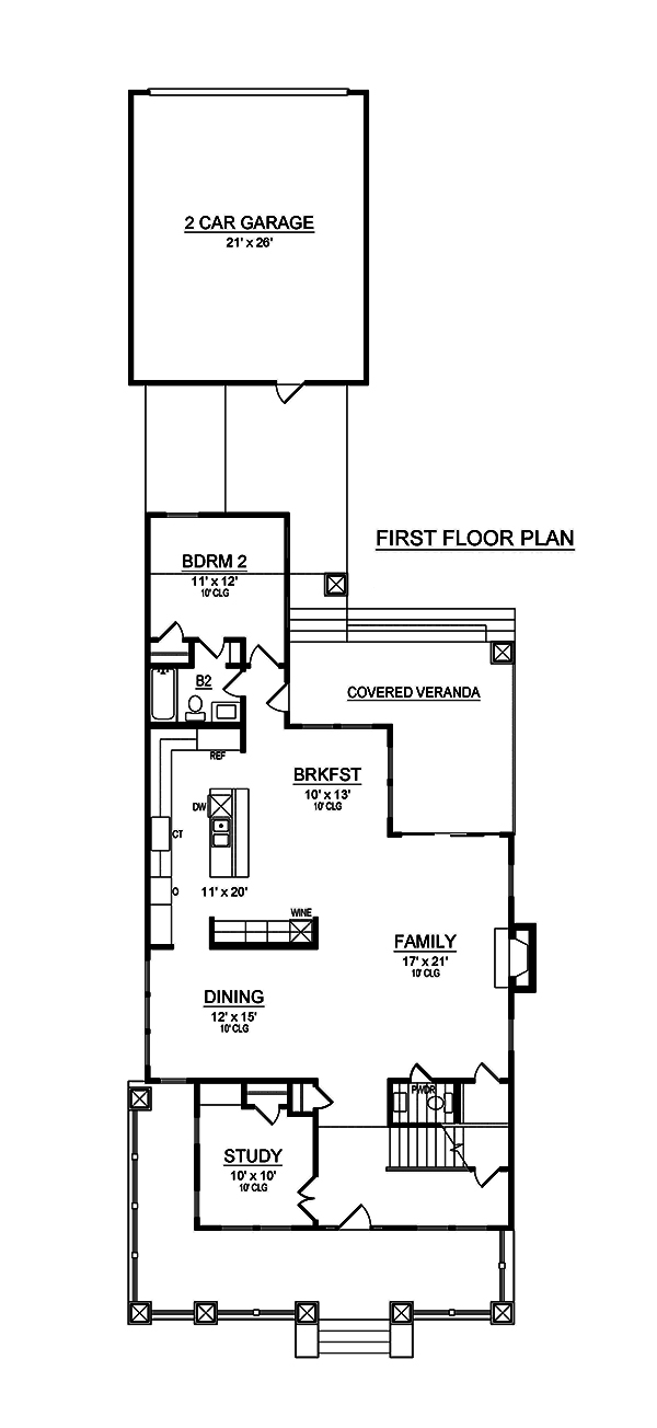 Floor Plan Main Level