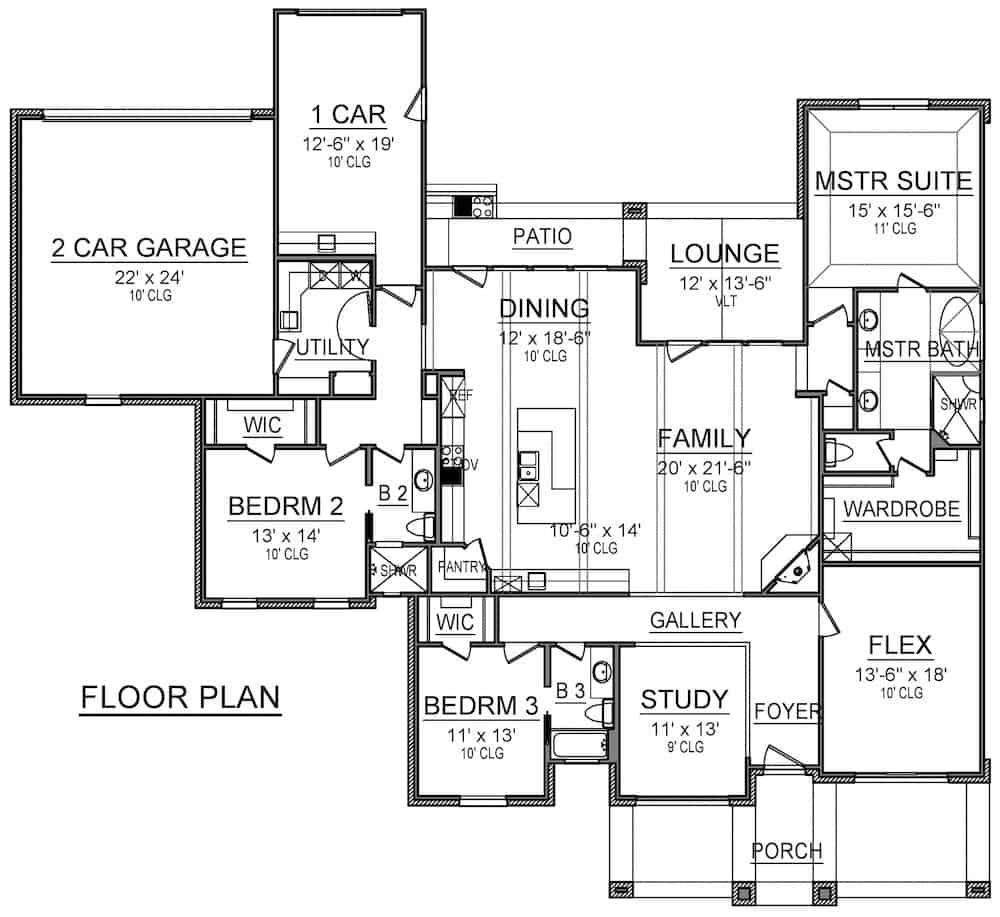Floor Plan Main Level