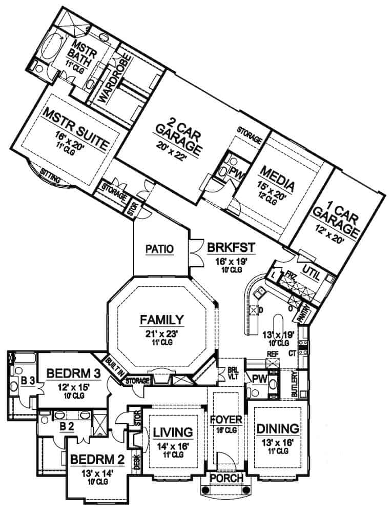 Floor Plan Main Level