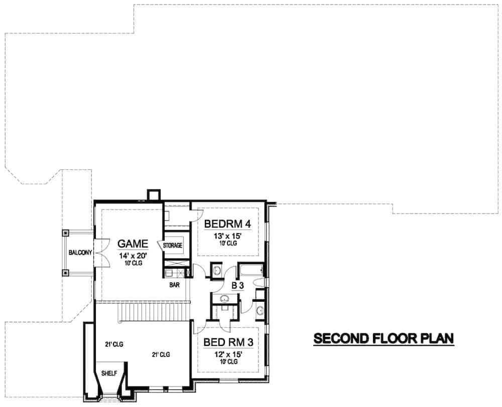 Floor Plan Upper Level
