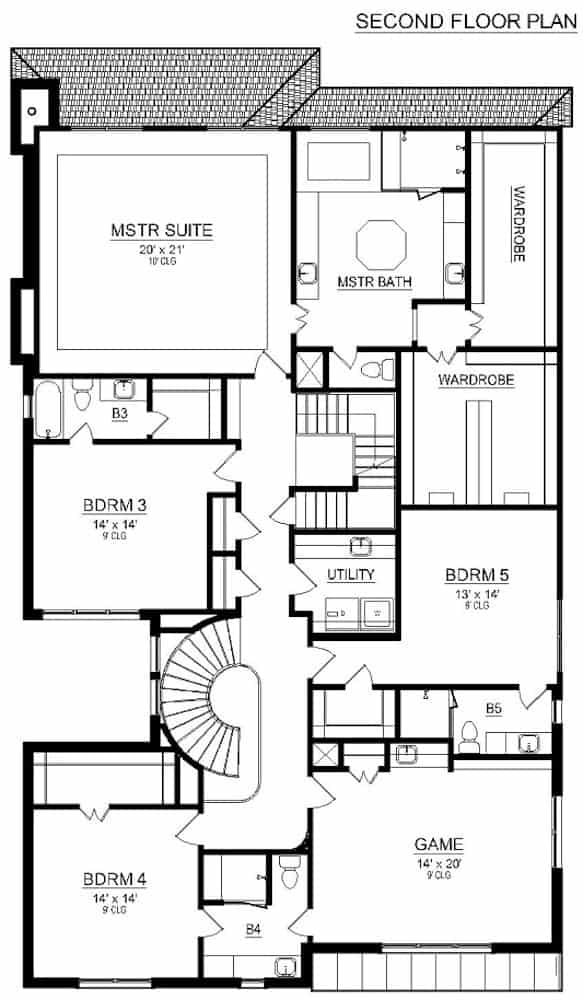 Floor Plan Upper Level