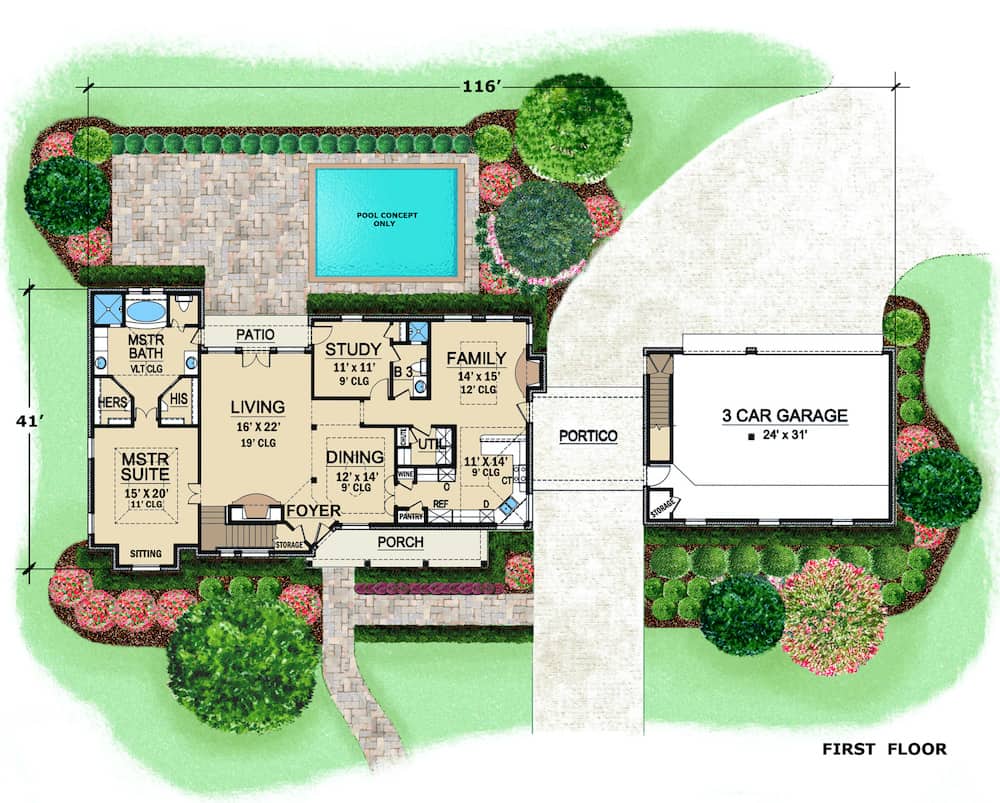 Floor Plan Main Level