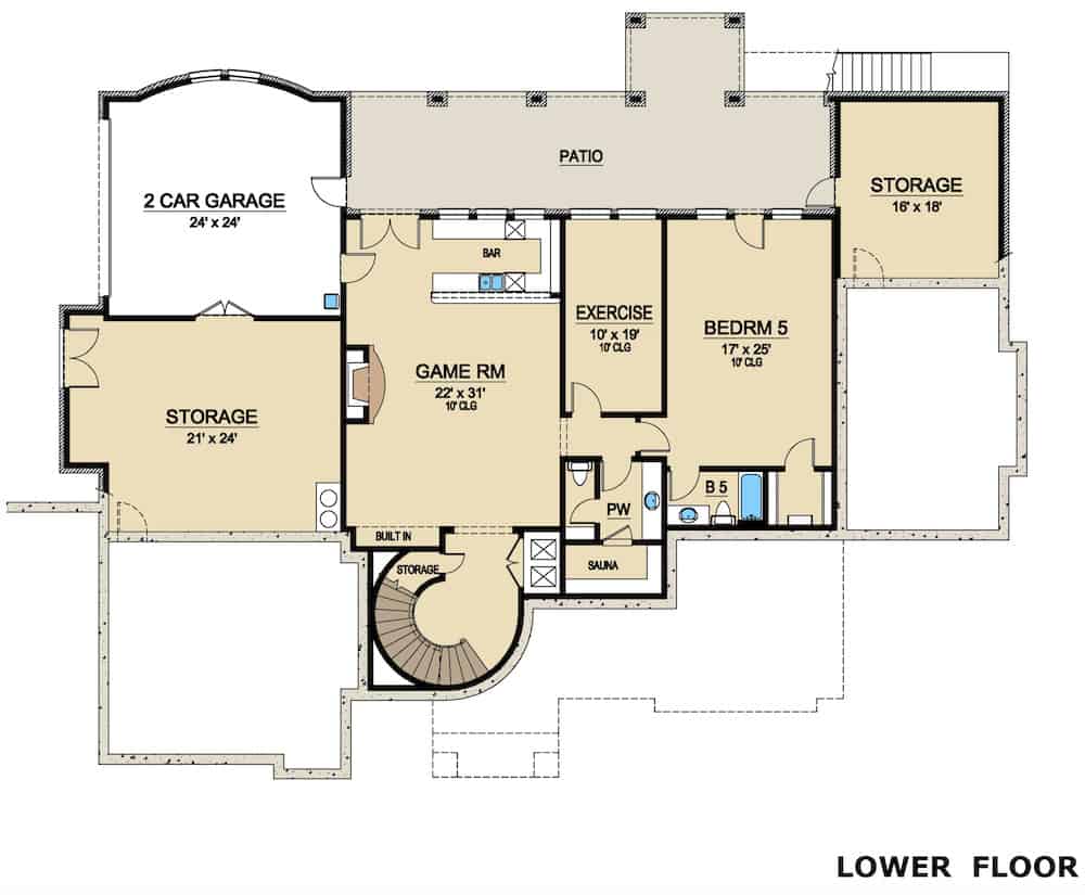 Floor Plan Basement