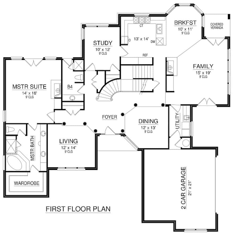 Floor Plan Main Level