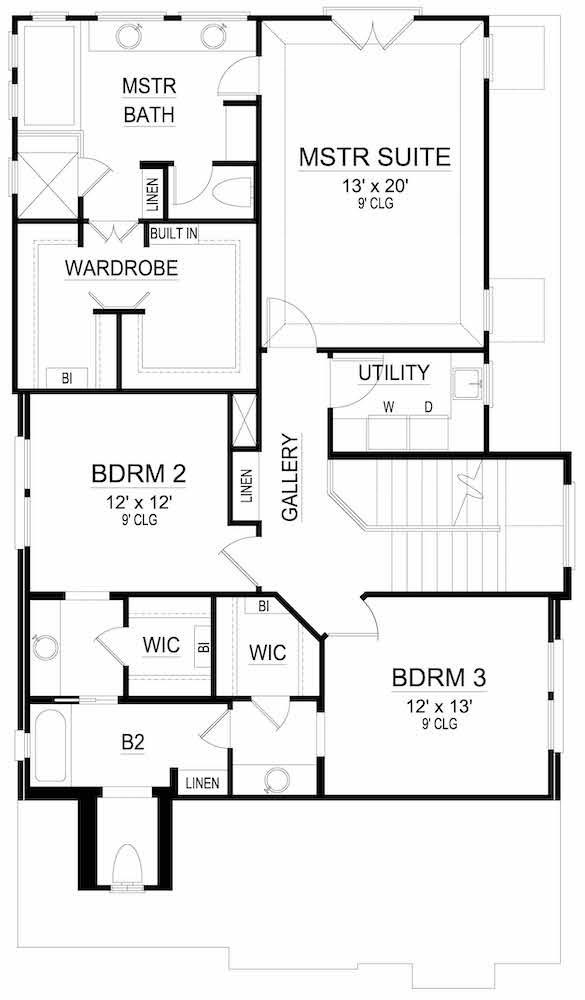 Floor Plan Upper Level