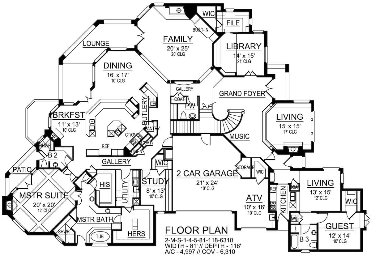 Floor Plan First Story