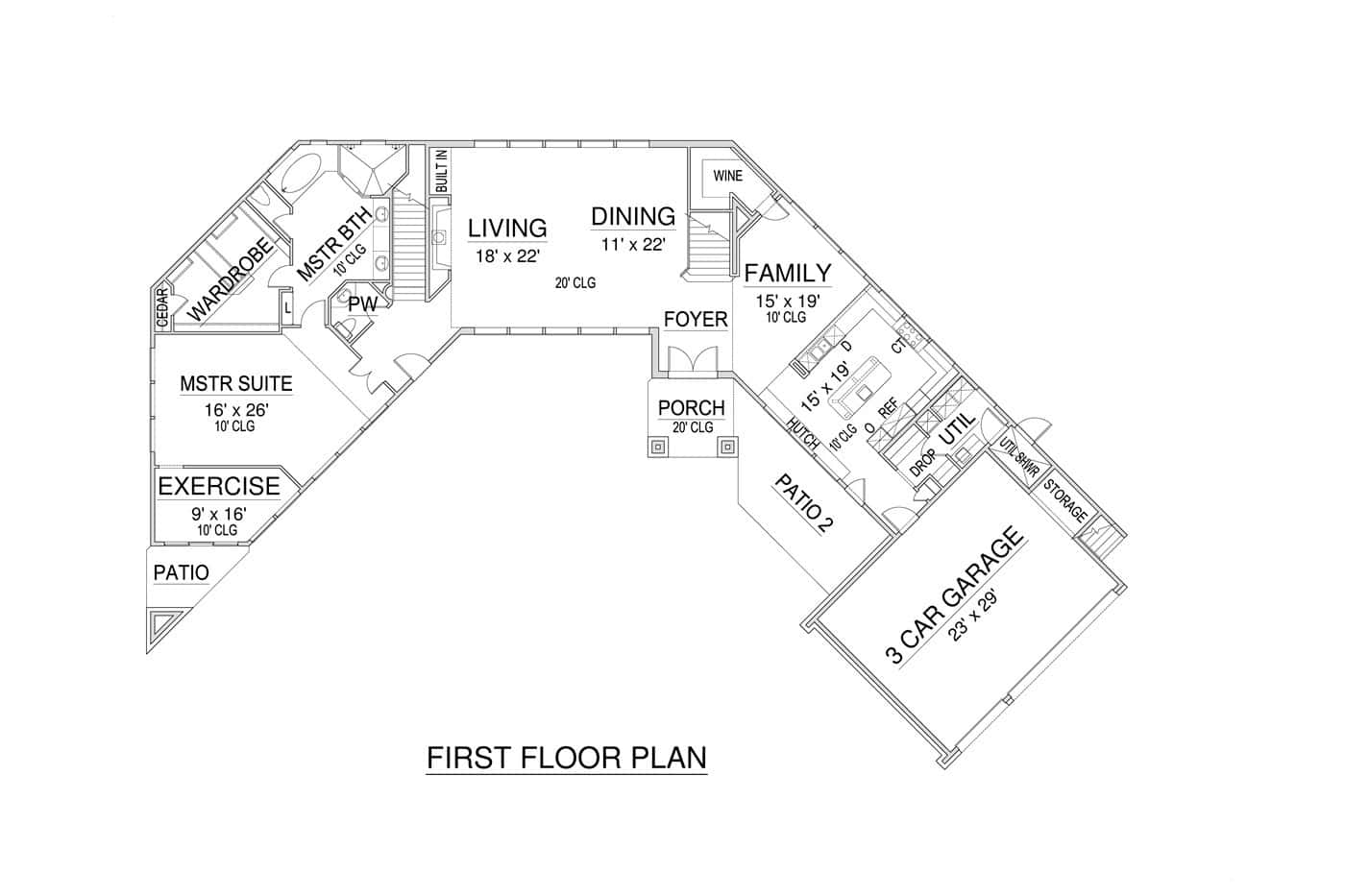 Floor Plan First Story