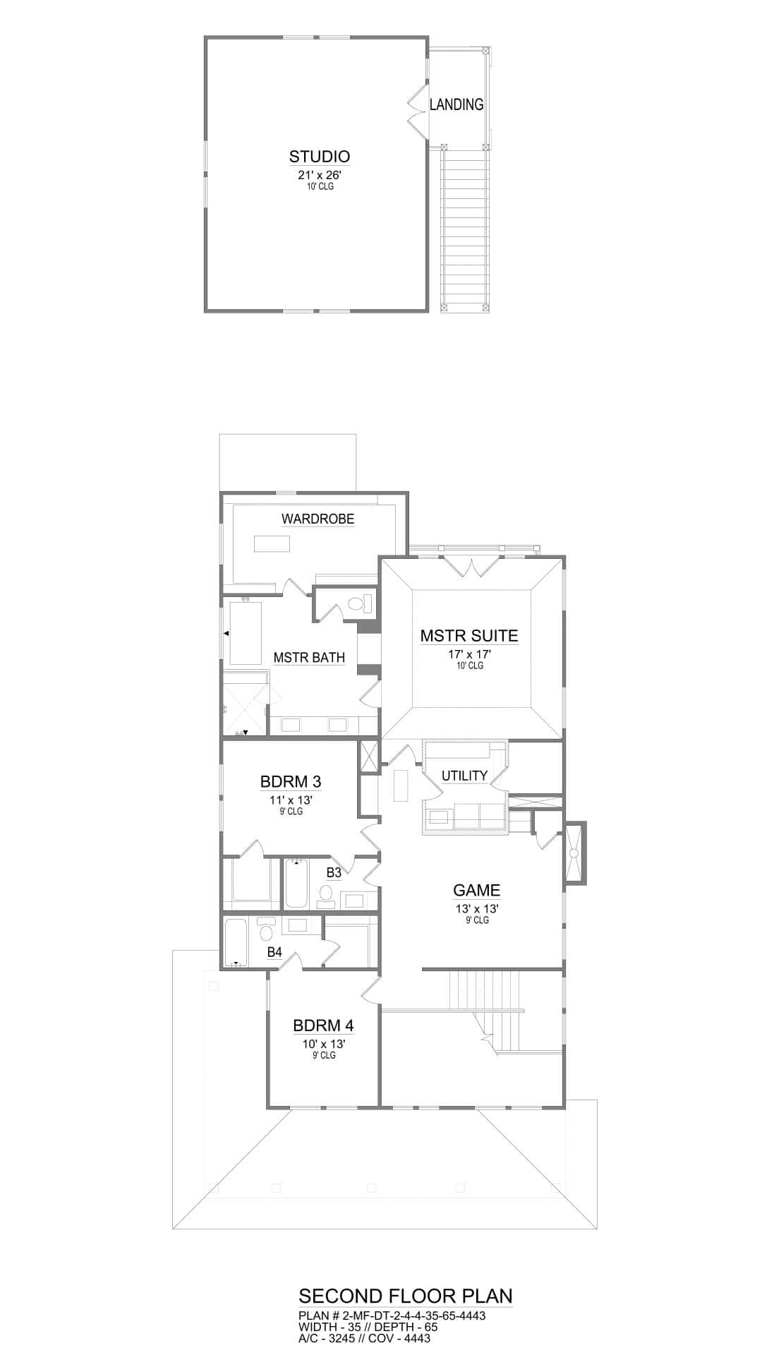 Floor Plan Second Story