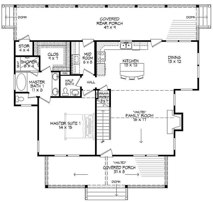 Floor Plan Main Level