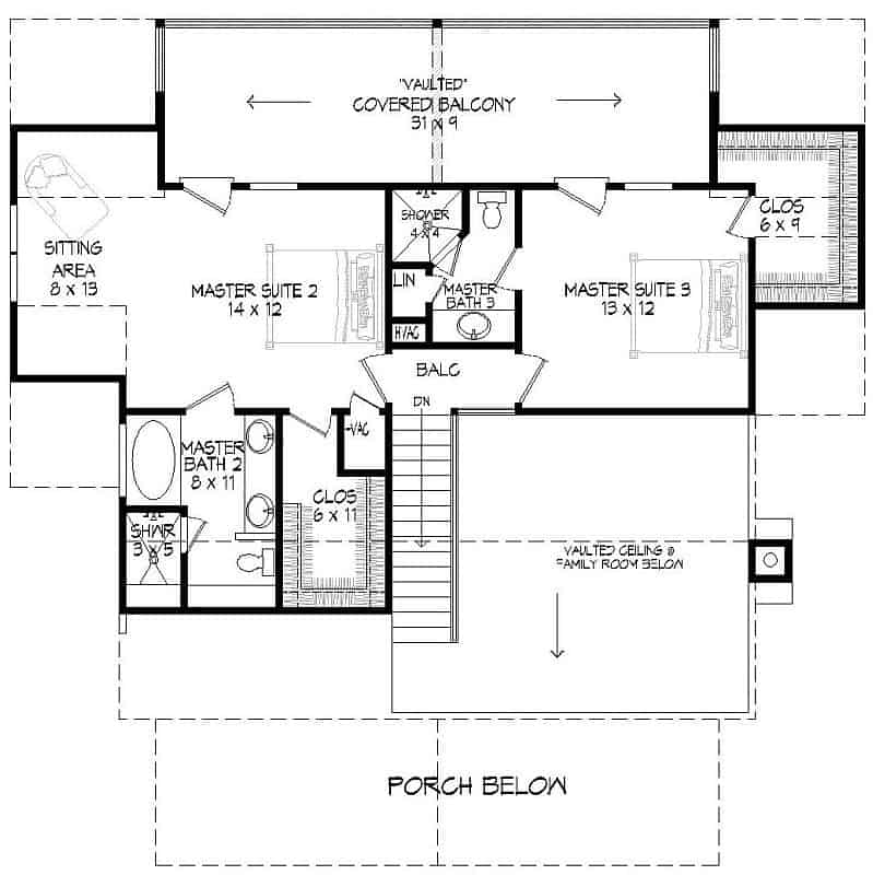 Floor Plan Upper Level