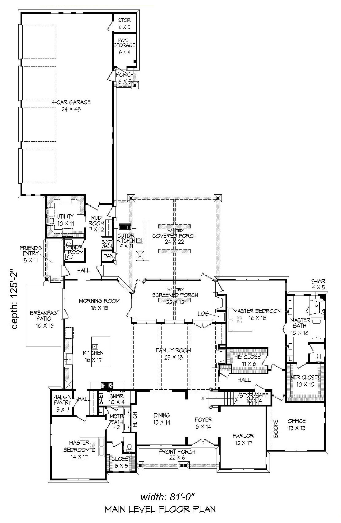 Floor Plan Main Level
