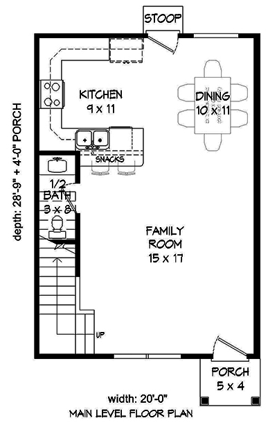 Floor Plan Main Level