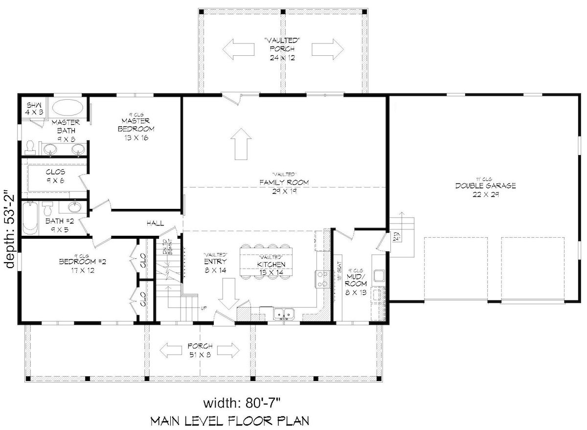 Floor Plan Main Level