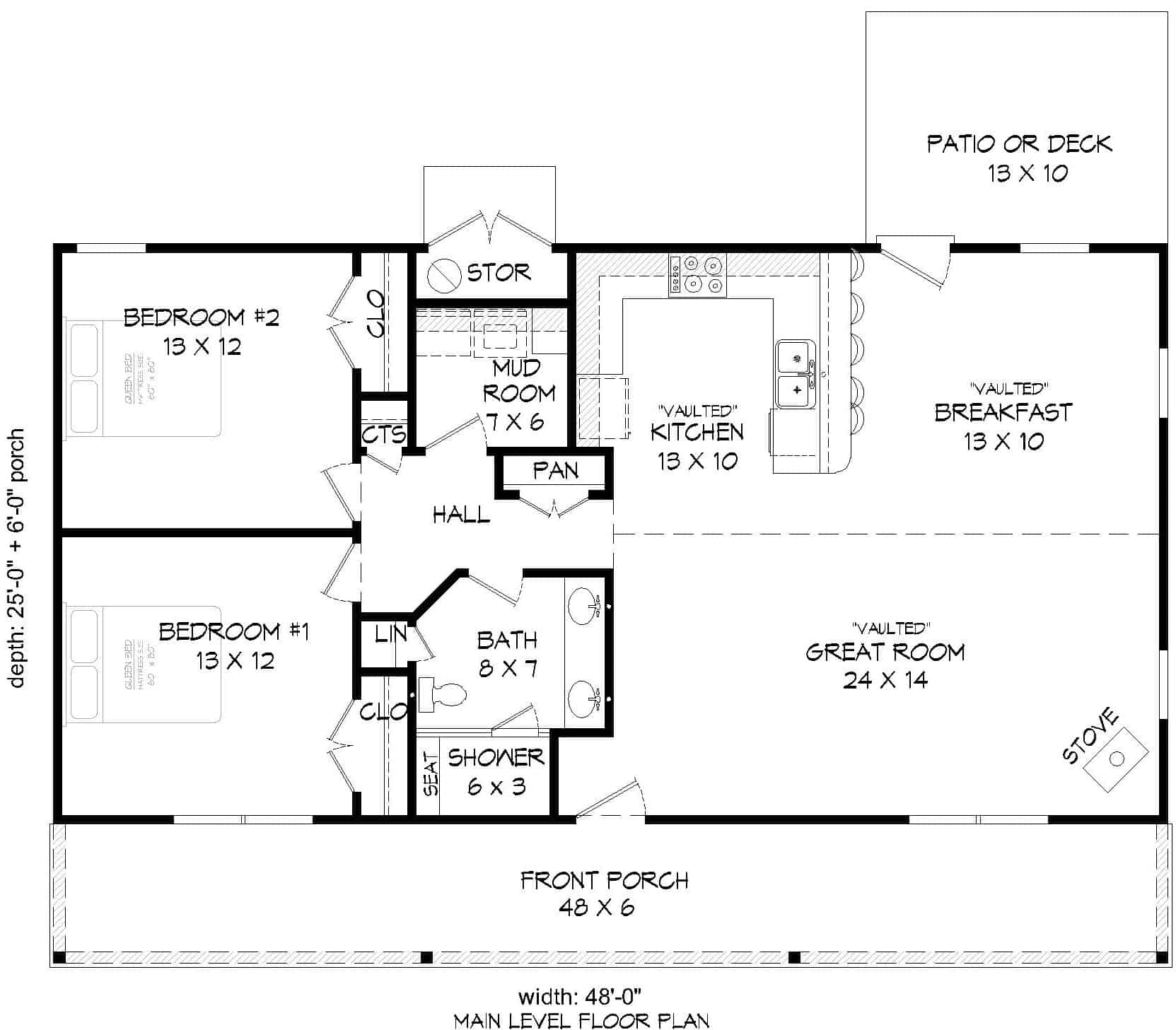 Floor Plan Main Level