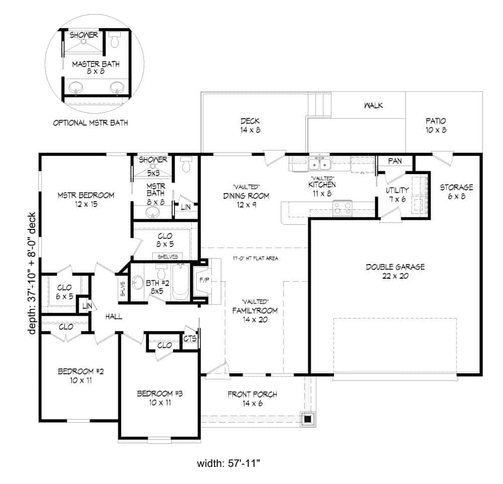Floor Plan Main Level