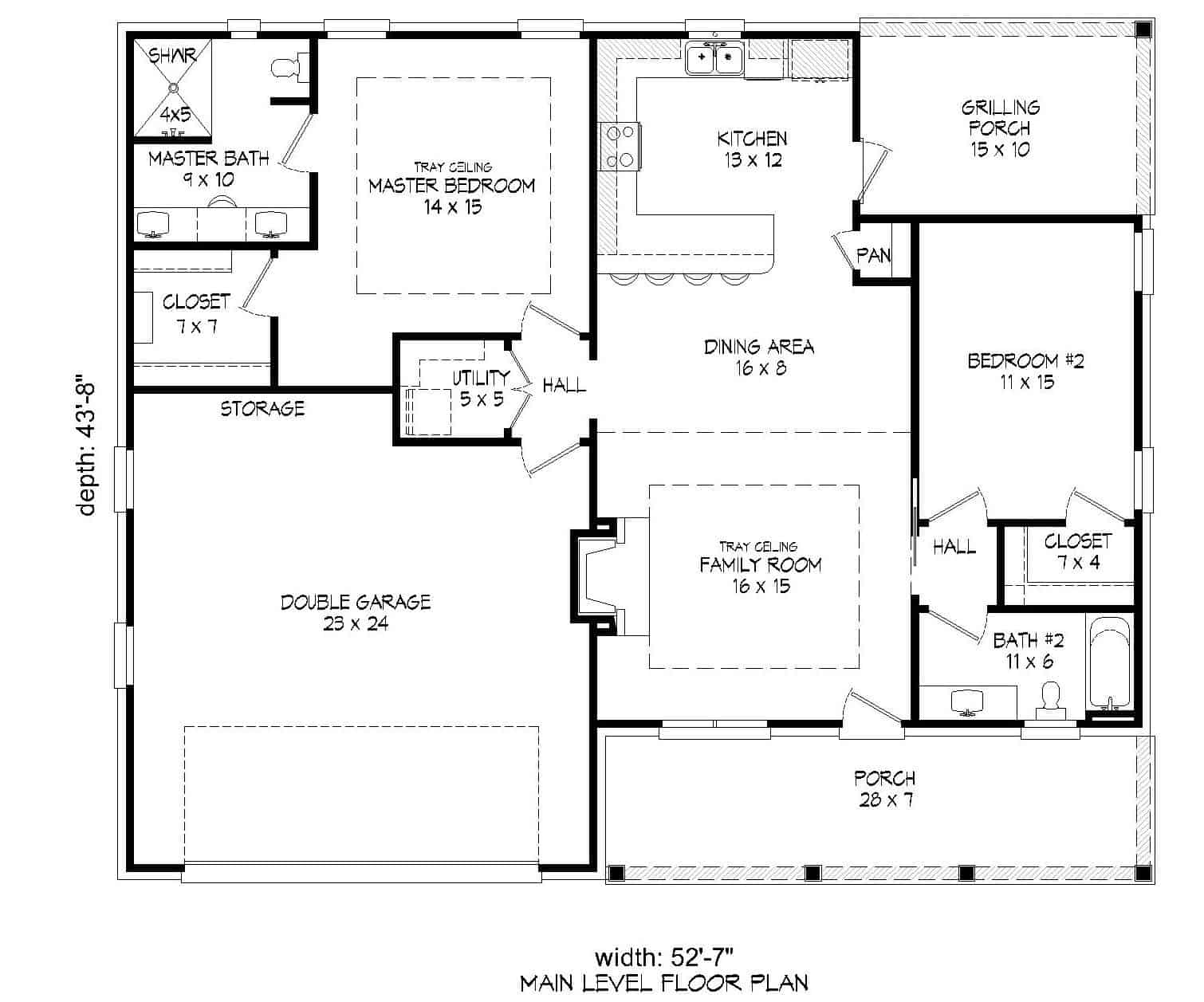 Floor Plan Main Level