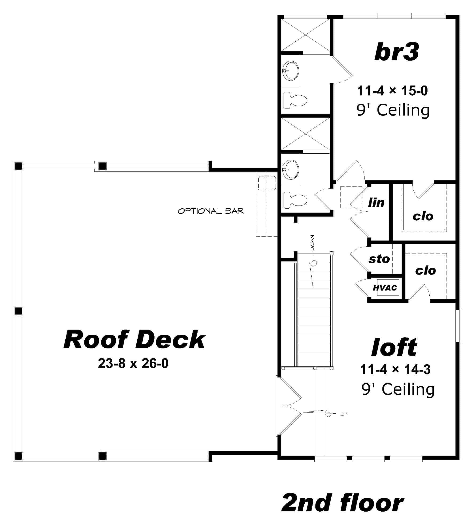 Floor Plan Upper Level
