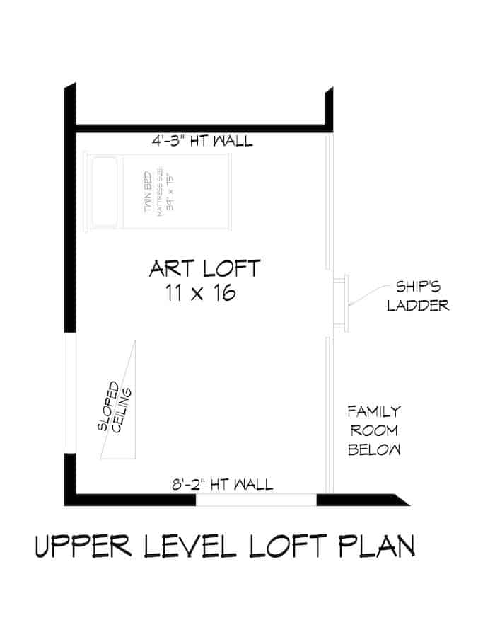 Floor Plan Upper Level