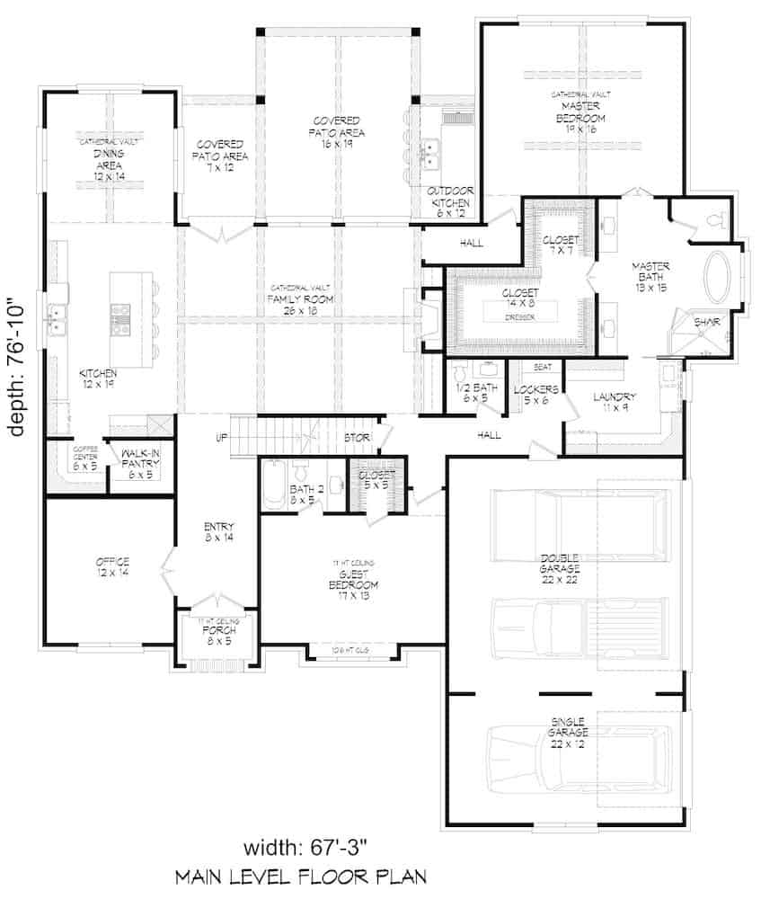 Floor Plan Main Level