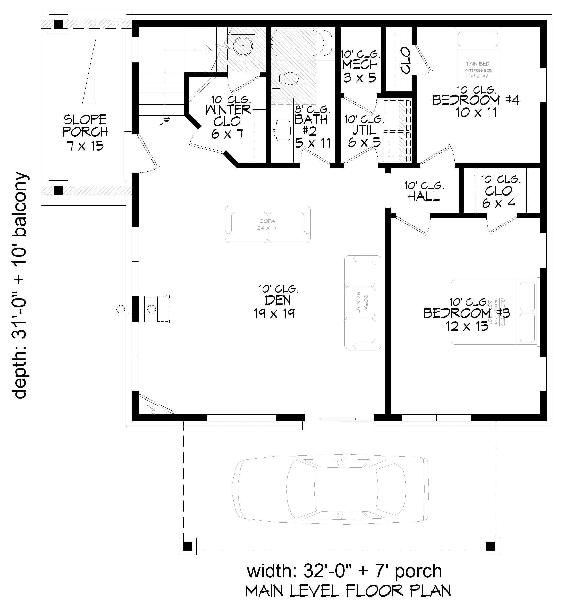 Floor Plan First Story