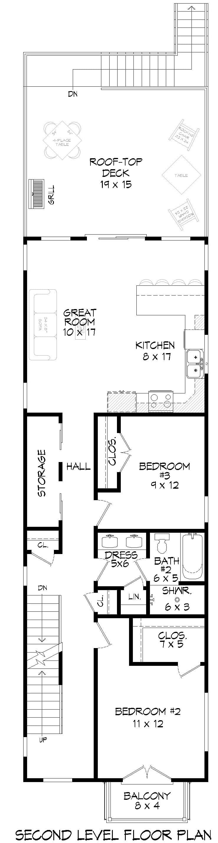 Floor Plan Second Story