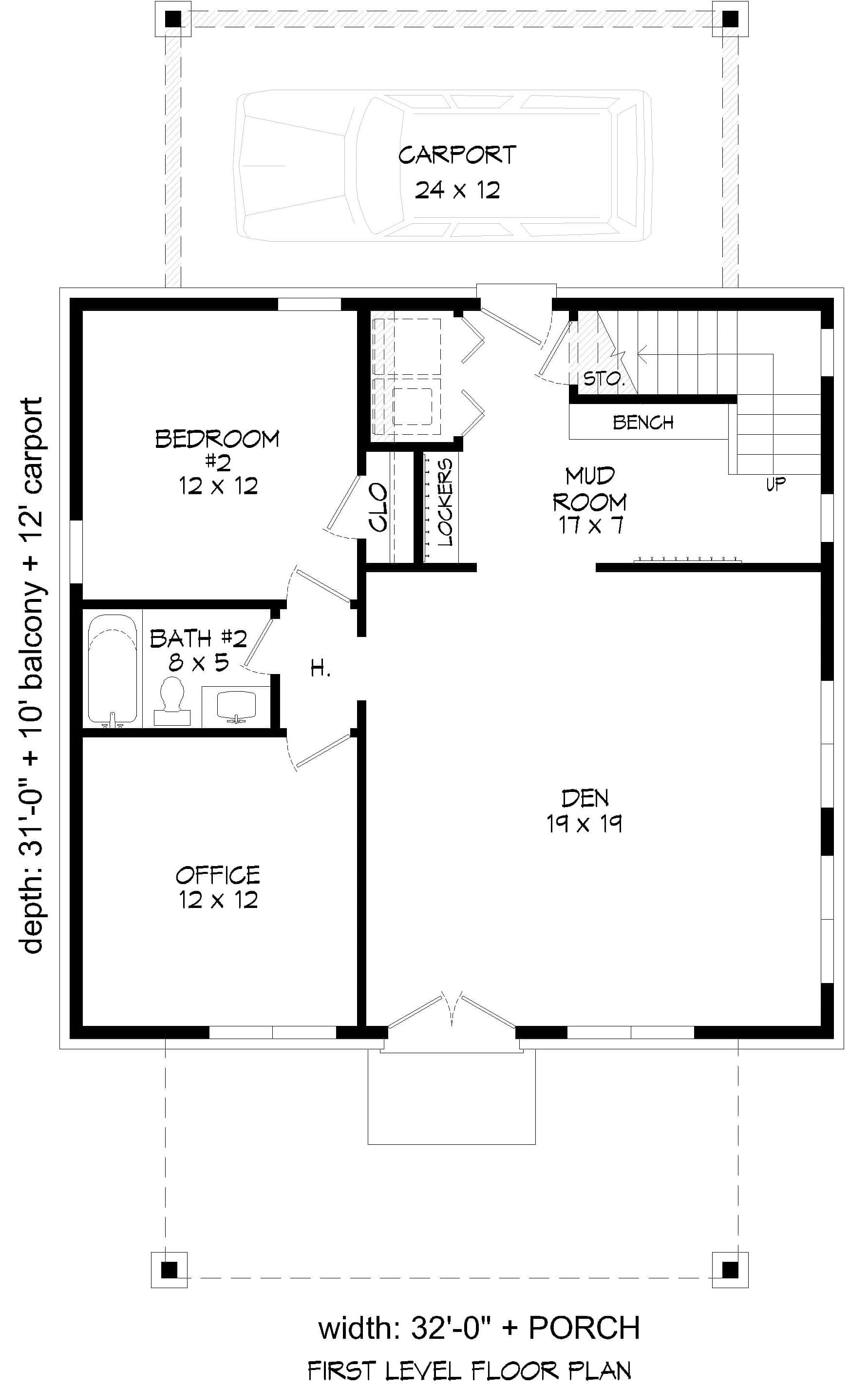 Floor Plan First Story