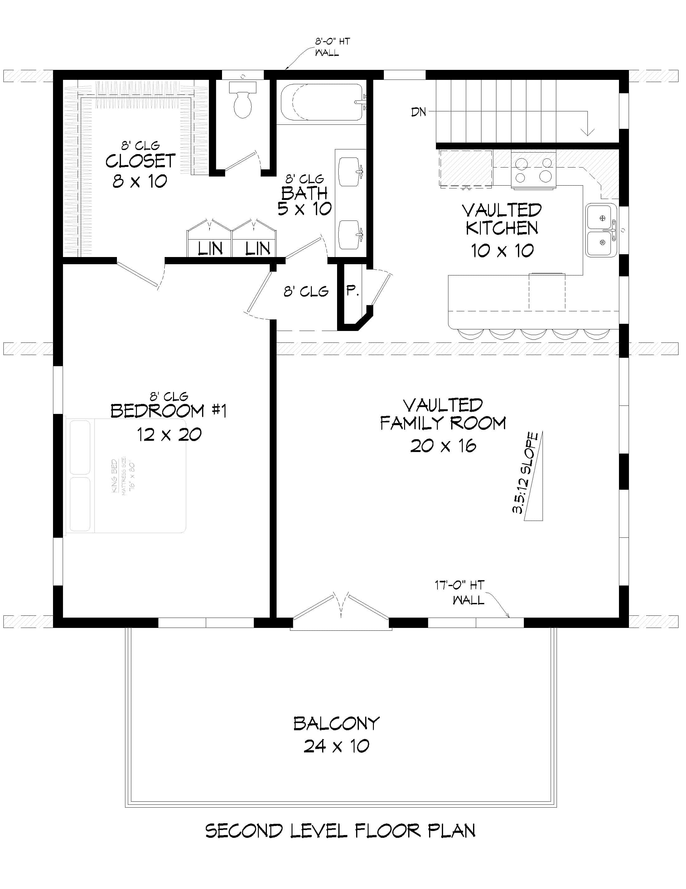 Floor Plan Second Story