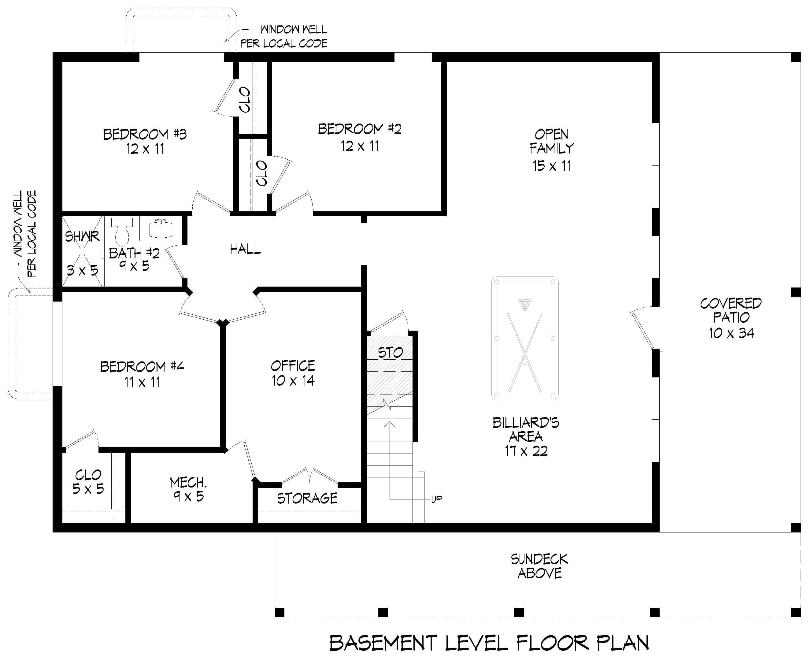 Basement Option Layout