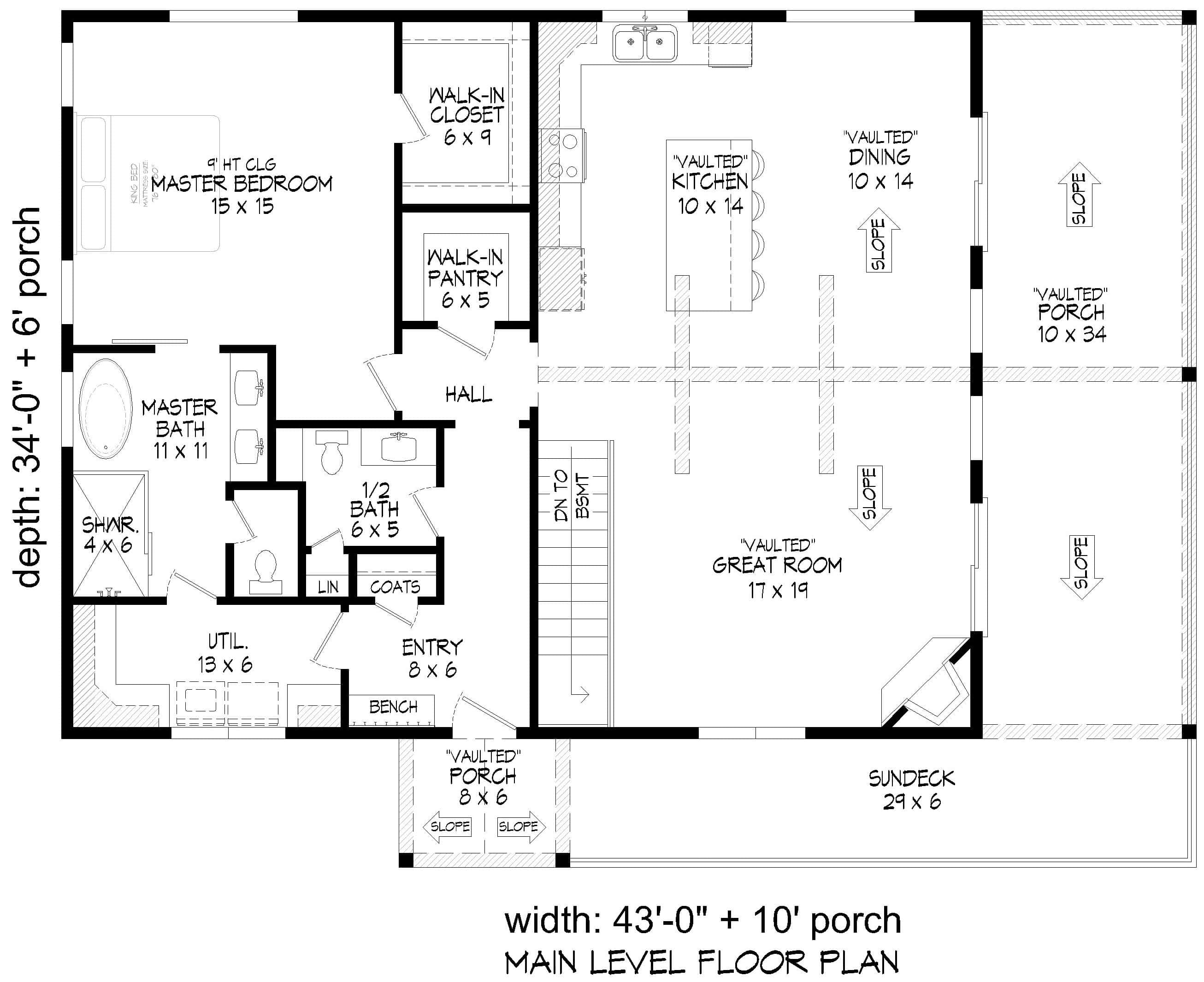 Floor Plan First Story