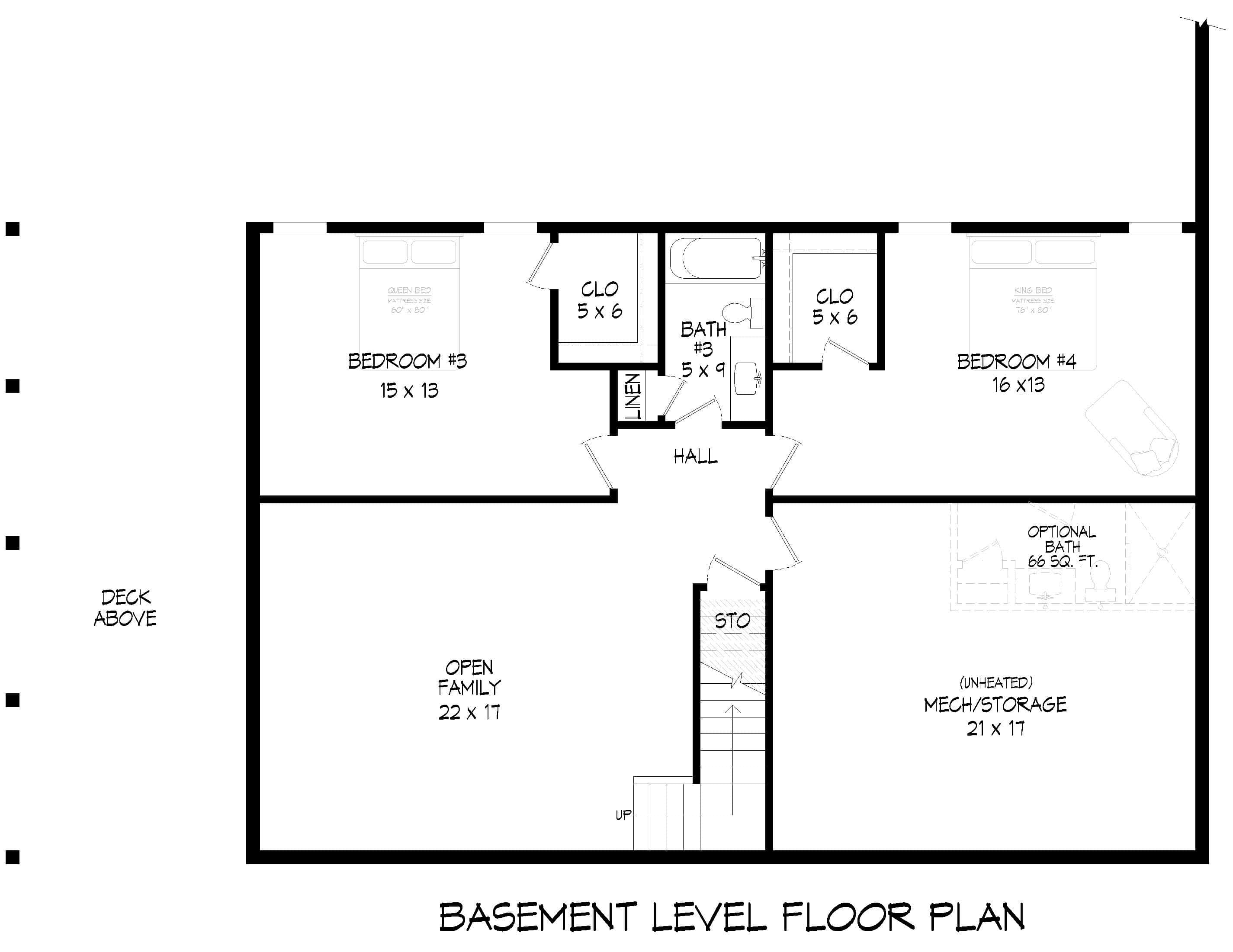 Basement Option Layout