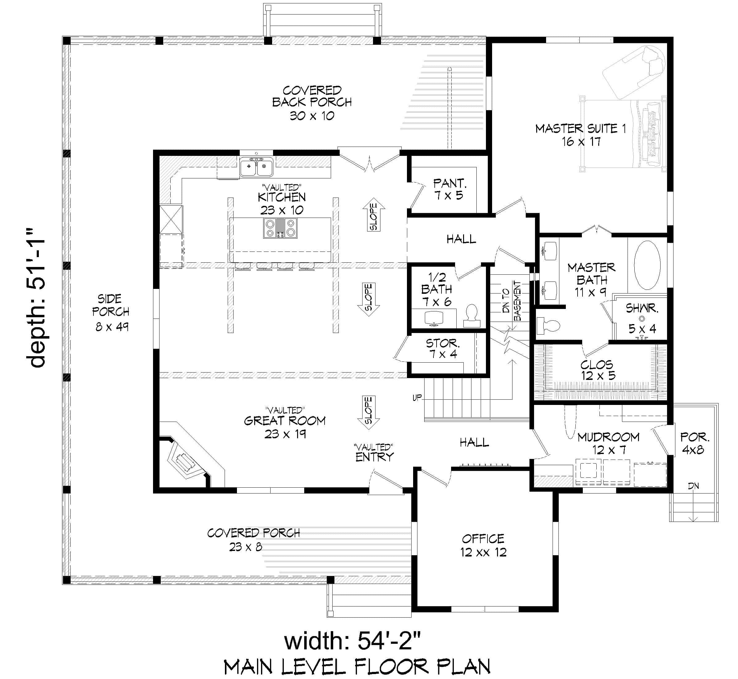 Floor Plan First Story