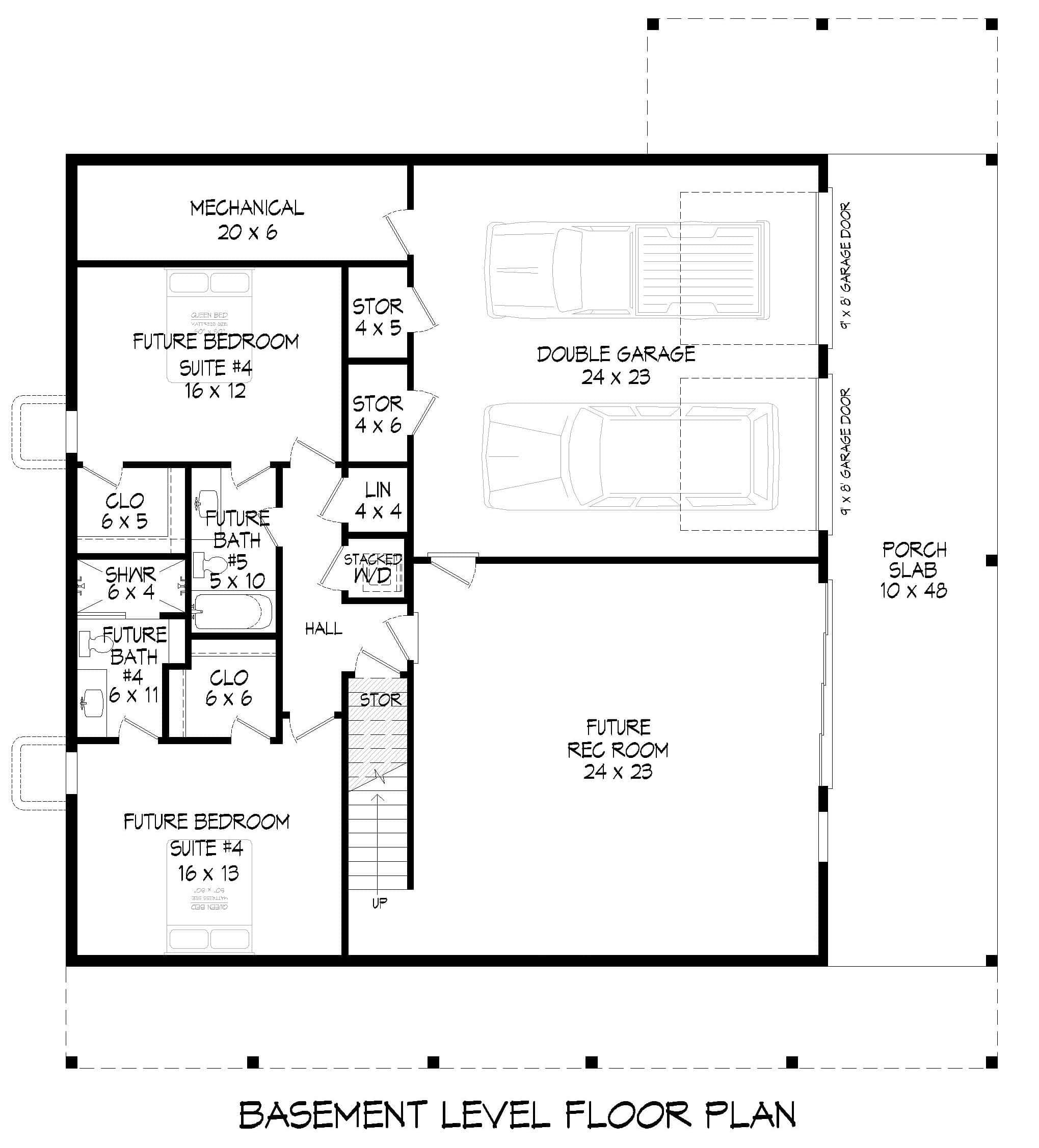 Basement Option Layout
